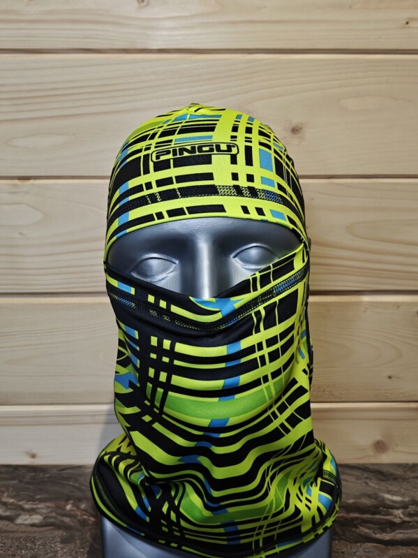 KUKLA PINGU SPORT NEON YELLOW 56-60CM